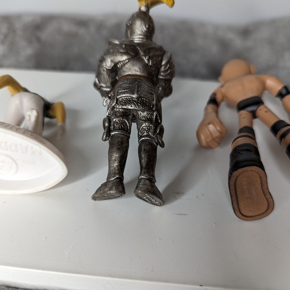 WWE figure, ea Madden NFL figure, Schleich knight figure - Picture 9 of 12